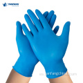 No es fácil dañar los guantes de nitrilo de laboratorio duradero
